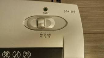 Omnitech 15 Sheet Cross Cut Shredder - $35 3