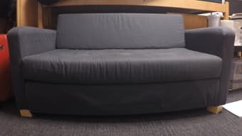 Selling Ikea Dark Blue Solsta Futon $110 OBO 1