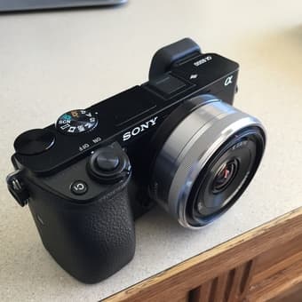 Sony 16mm F2.8 E-Mount Pancake Lens (SEL16F28) for $120 3