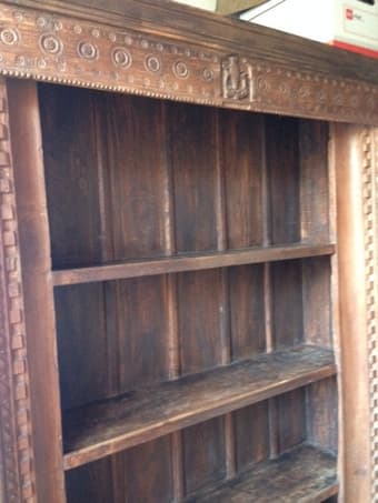 Antique Indian Bookcase, $700 1
