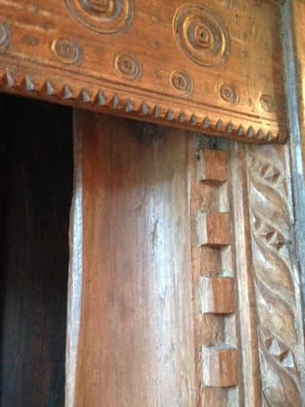 Antique Indian Bookcase, $700 2