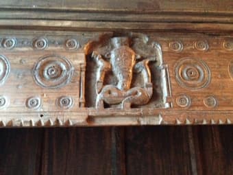 Antique Indian Bookcase, $700 3