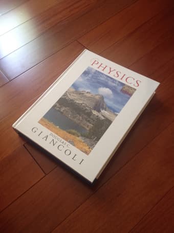 NEW Physics 20 Giancoli textbook 2