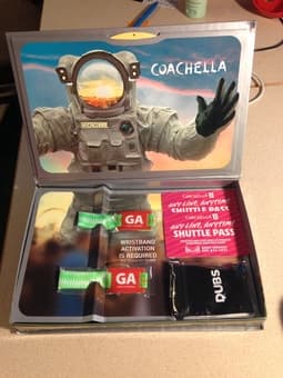 2 Coachella Weekend 2 GA tickets + shuttle passes 1