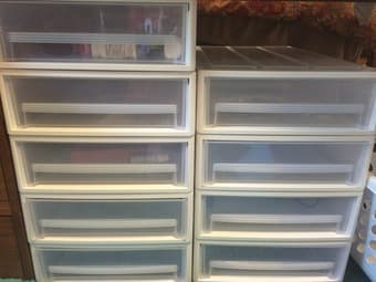 UNDER THE BED STORAGE BINS $15 1