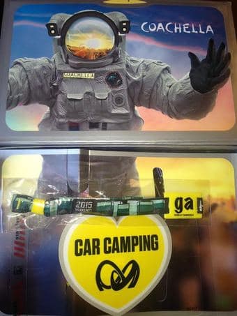 multiple Coachella Weekend 1 wristbands plus camping - Face Value 1