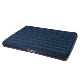 Intex queen size airbed + foot pump ($15) 1