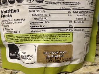 Protein powder, other supplements and superfood 1