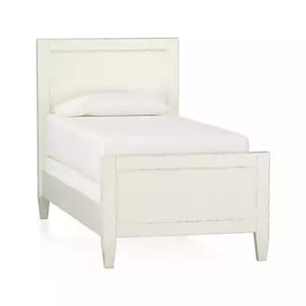 Crate and barrel bed frame 1