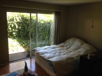 Sunny studio apartment with patio and pool - $1750 1