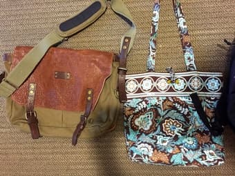 Spring cleaning -- selling backpacks/bags [like new!] 2
