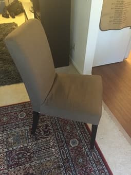 4 IKEA Henriksdal Dining Chairs ($120) 1