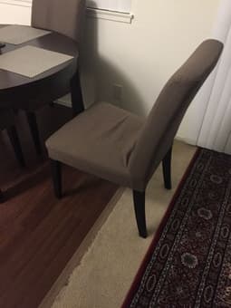 4 IKEA Henriksdal Dining Chairs ($120) 2
