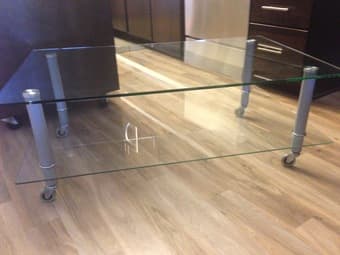 Glass Table - $50 1