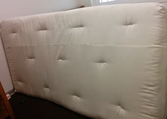 Firm cotton mattress (twin) lightly used $100 2