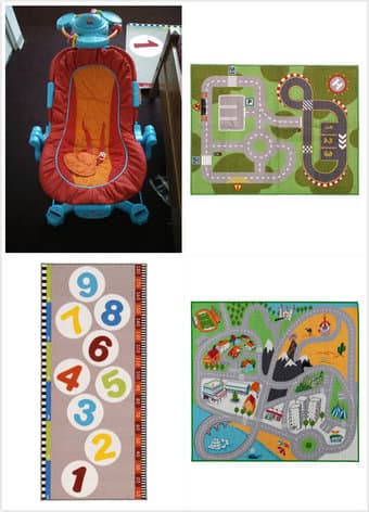 graduation sale:baby bouncer, toddler beds, book shelves, washer&dryer 1