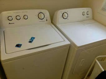 graduation sale:baby bouncer, toddler beds, book shelves, washer&dryer 3