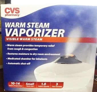 CVS warm steam vaporizer: $5 1