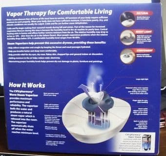 CVS warm steam vaporizer: $5 3