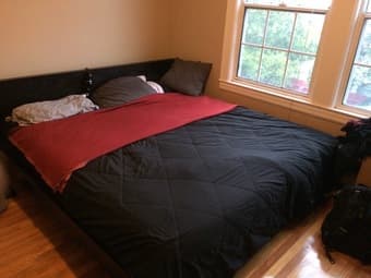 Moving Sell! (weight bench, king sized malm bed, shoe rack) 3