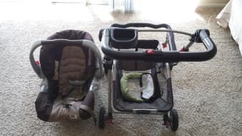 Car Seat Carrier and Stroller 3