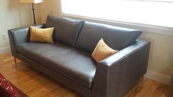 Modern Leather Sofa 1