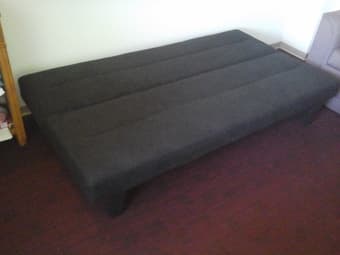 like new black futon for sale - $80 2