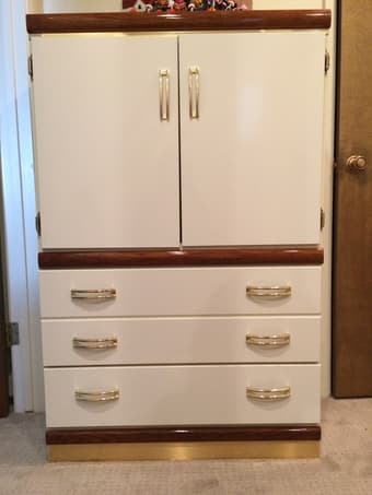 Dresser & Nightstand, $40 1
