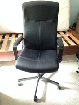 Desk chair, $40 1