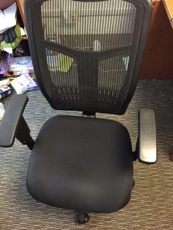 Lorell Executive High-Back Chair, Mesh Fabric, $90 1