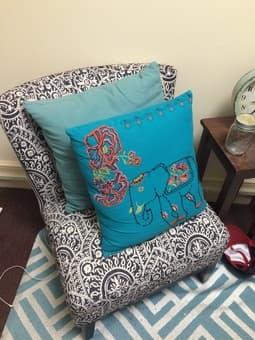 Black & White Accent chair for sale 3