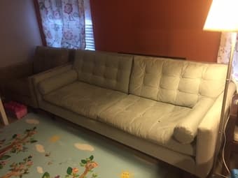 moving sale- sofa and ikea dining table 3