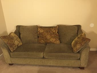 Sofa ($90), Kitchen Table with two chairs ($40) 1