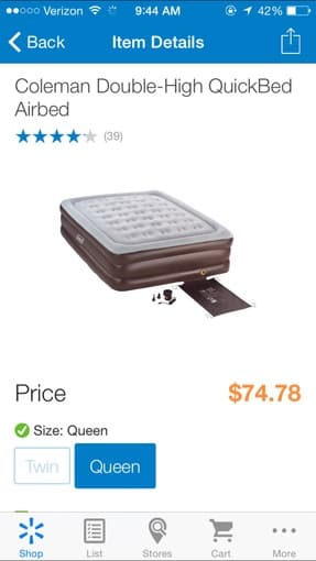 Brand new air mattress! With pump. $65 1