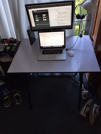 Modern drafting desk $75 1