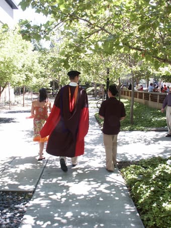 PhD commencement robe ($200 obo) 3