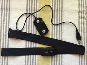 Zephyr HXM, Android heart rate monitor 1