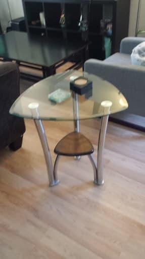end tables and lamp 1