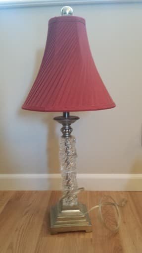 end tables and lamp 3