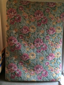 Armchair + Footstool + Full size mattress near Stanford 3