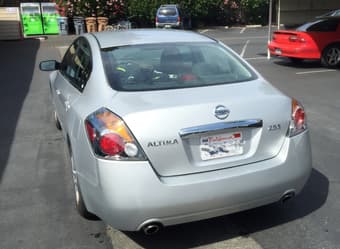 2012 Nissan Altima 2.5S silver-Excellent condition 40Kmiles $14000 OBO 3
