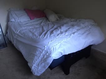 BED + MATTRESS! Pick up today! $100 OBO 1