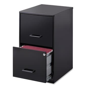 Filing Cabinet - Black, Metal, Key-lock 1