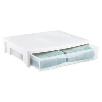 Selling 4 large underbed drawers 1