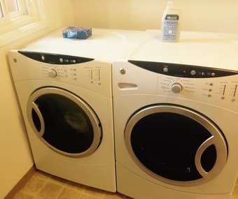 GE front load washer/dryer 1