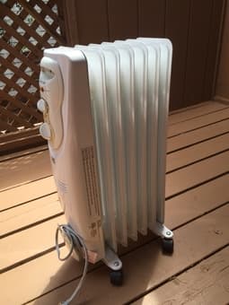 RE heater, $10 1