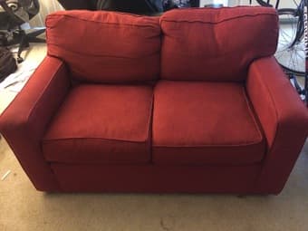 Pottery Barn Couch + Love Seat ($400) 2