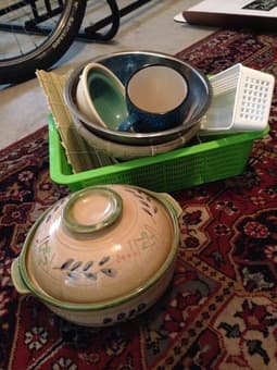 Graduation Sale:rice cooker ($5), slow cooker ($5), and clay pot ($5) 3