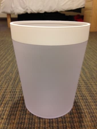 Toilet trash bin 1