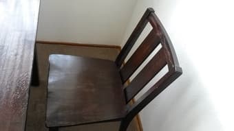 Wood Dining Table and Chairs - $99 3